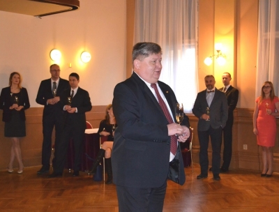 Slavnostní promoce - Business Institut - leden 2017