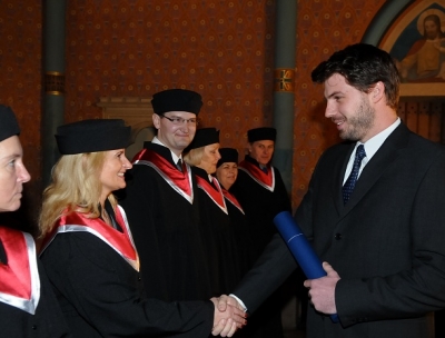 Slavnostní promoce - prosinec 2012